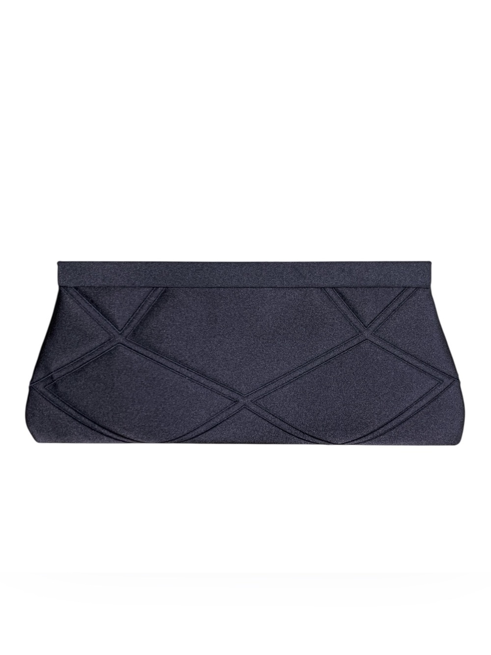 Jessica Navy Quilted Envelope Clutch